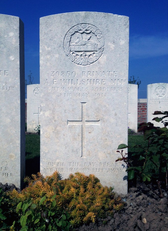 Nine Elms - Willshire headstone