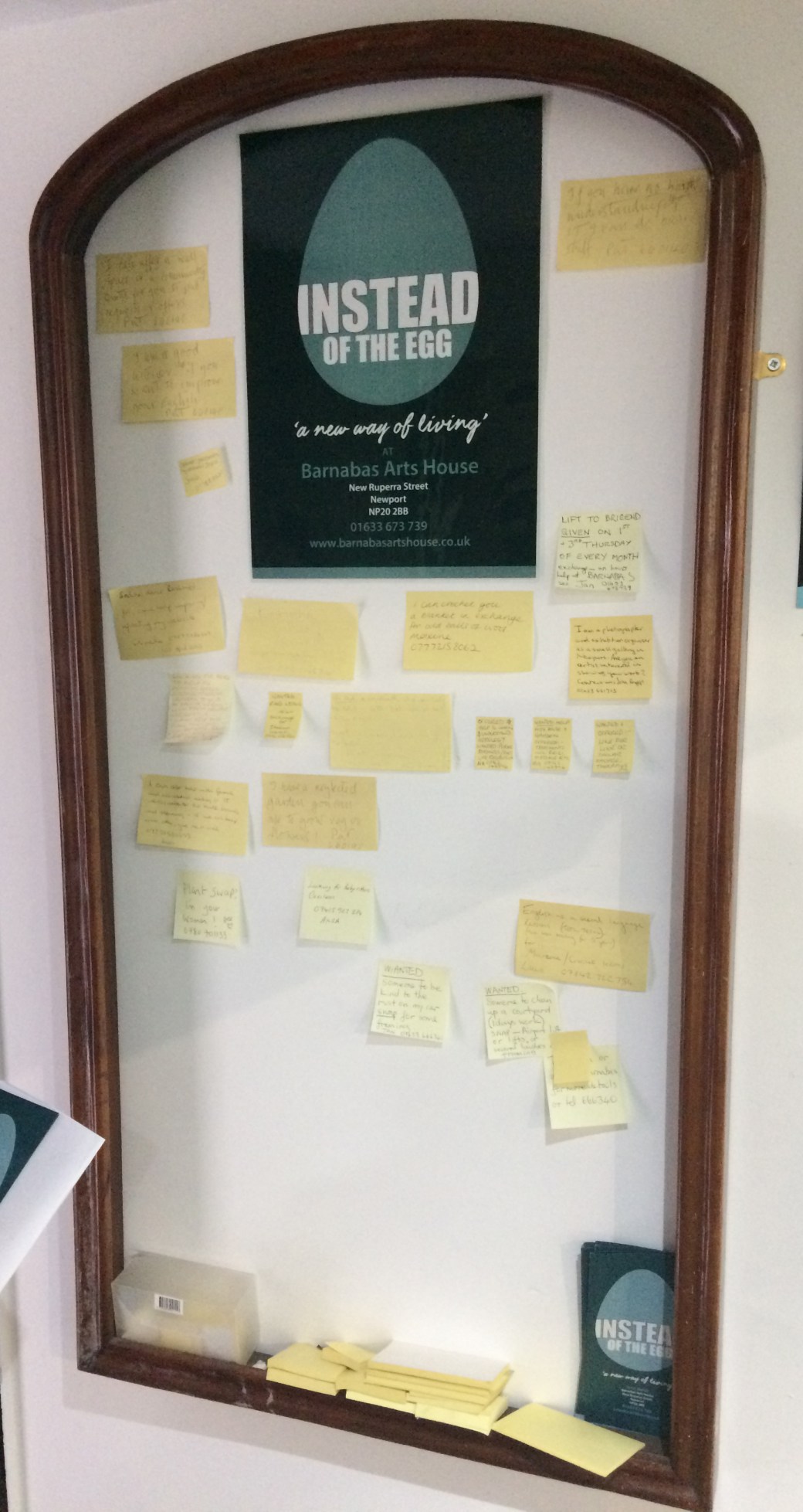 Barnabas Instead of the Egg