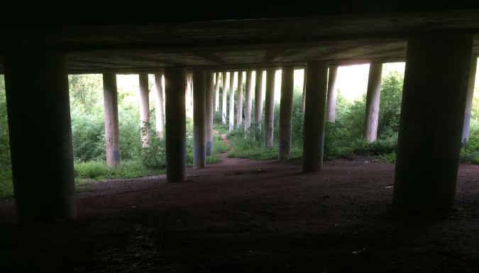M4 motorway underpass