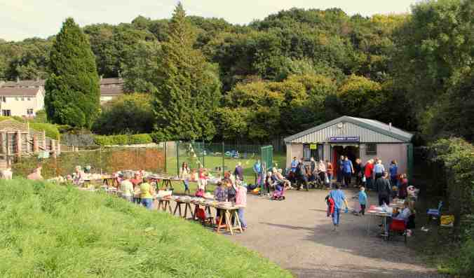 Malpas 25th Scouts Fete 2017 - hut