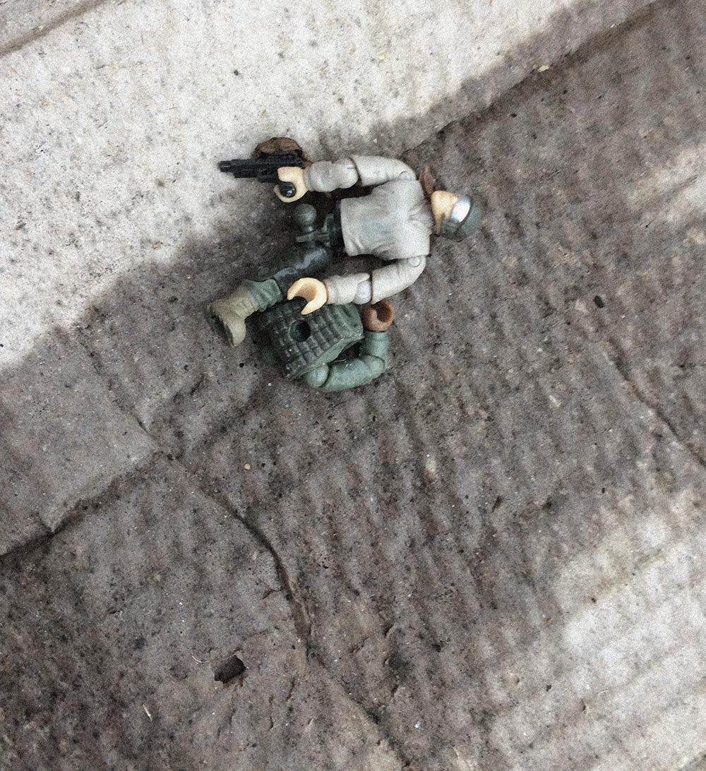 Rubbish - broken action figure