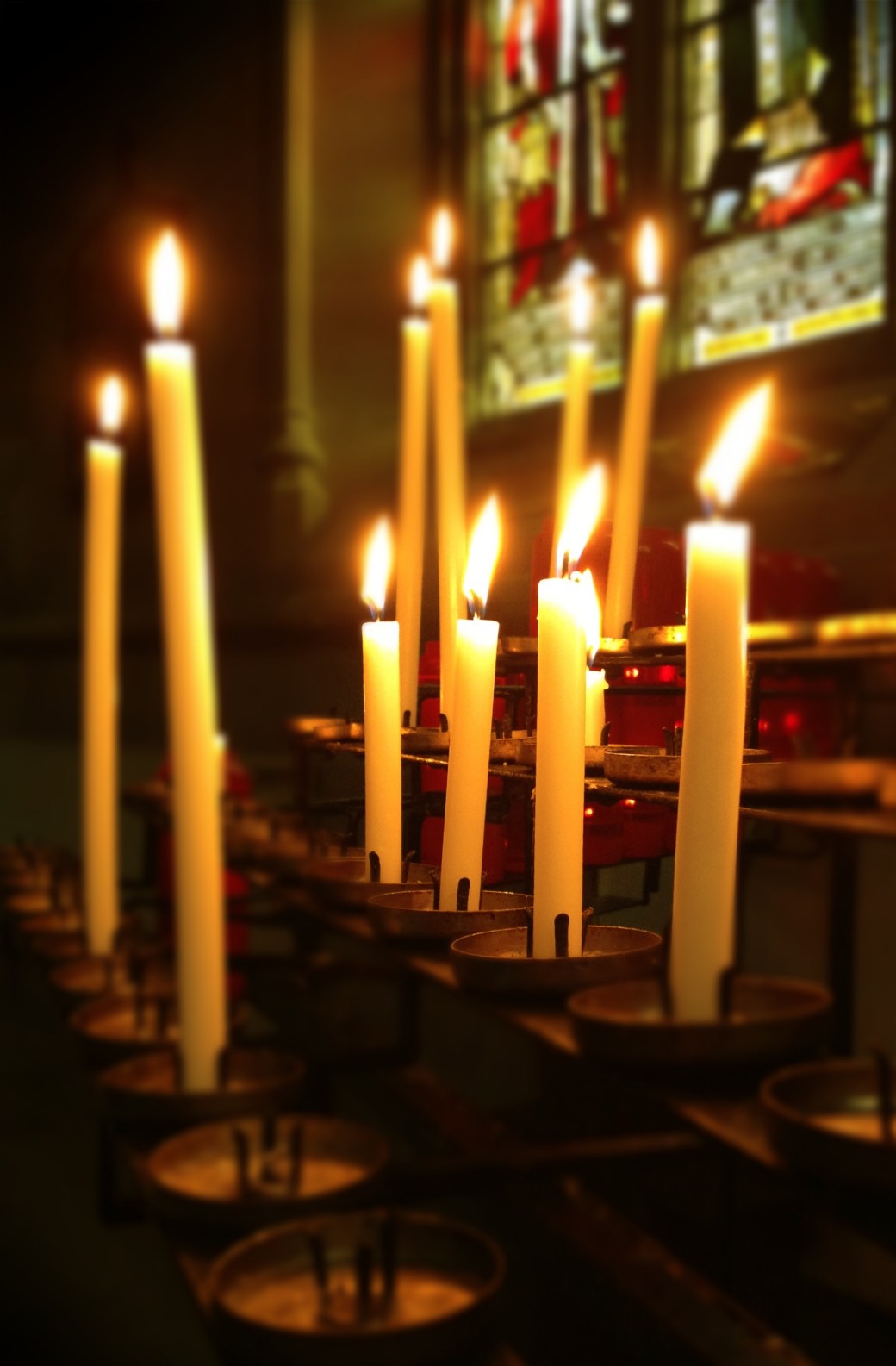 Church candles