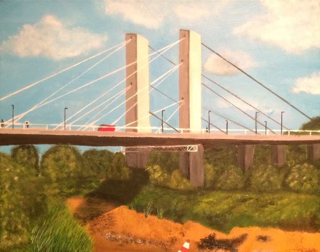 Rahy Bergum - My View from the River Bank