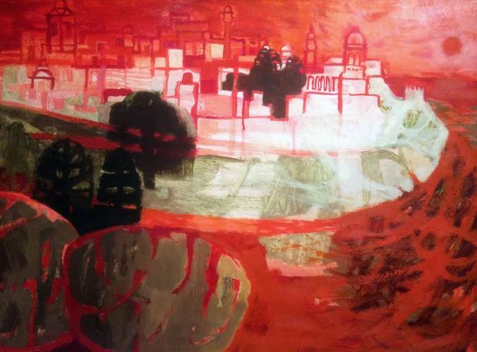 F - Mary Fedden R.A. - Maltese Town